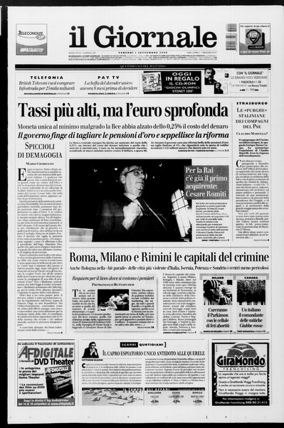 Il giornale : quotidiano del mattino